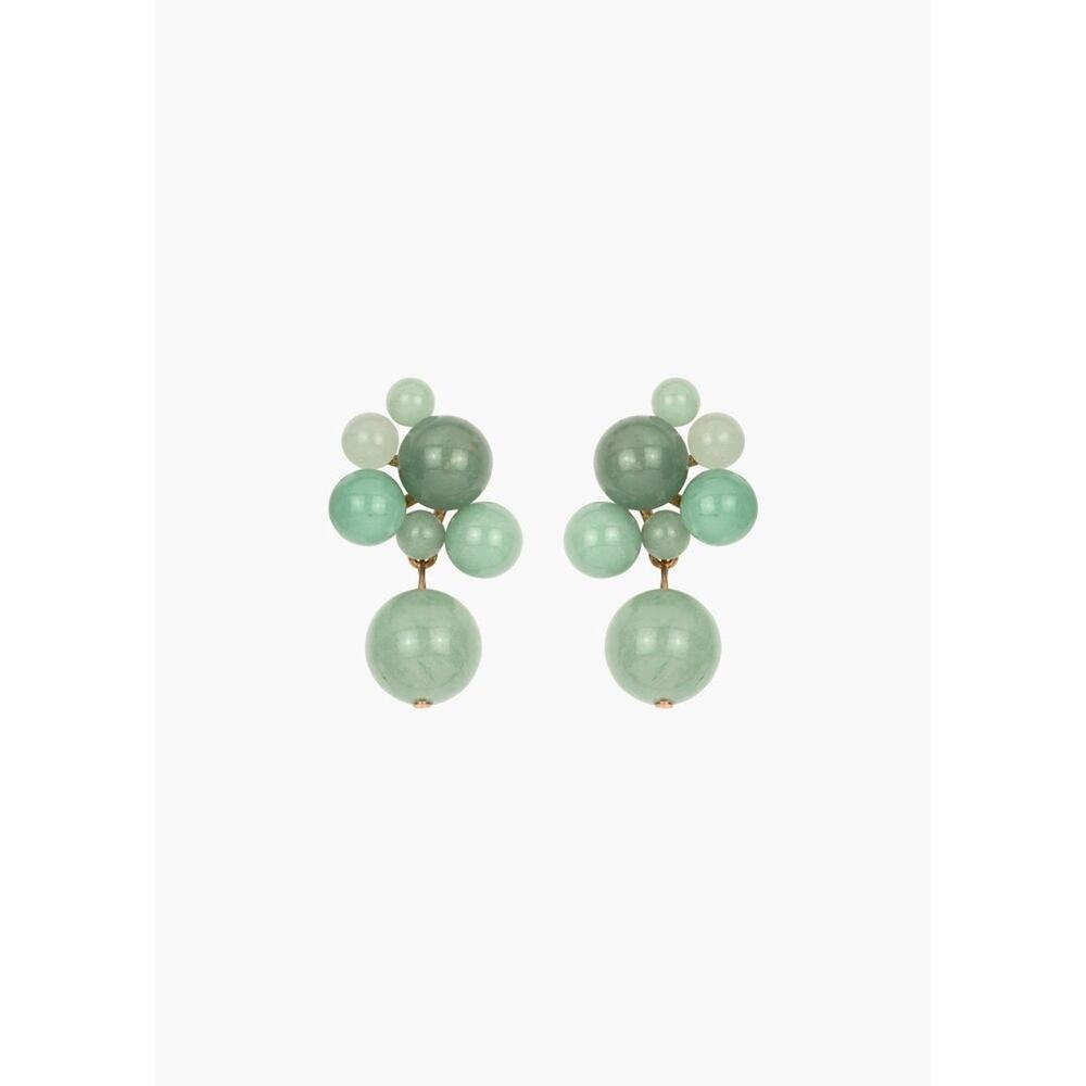 Jennifer Behr Veda Drop Earrings - One Size Aventurine